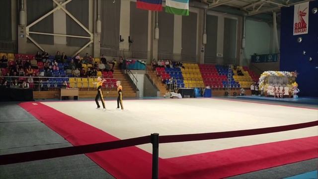 МП 3 спортивный разряд, Божинский Даниил, Пустовит Ян, МАУДО ДТДиМ , Балансовое упражнение