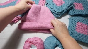 План на жилет из бабушкиных квадратов.mp4