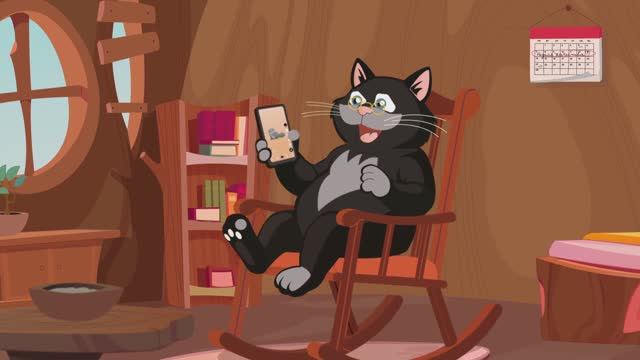 Персонажная анимация, видеопоздравление для компании BBM