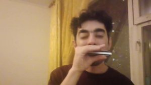 Кантри ритм на губной гармошке #stratocastro