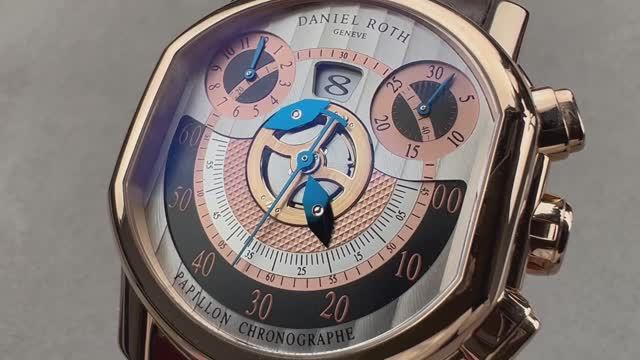 Daniel Roth Ellipsocurvex Papillon Chronograph 319.Z.50.390.CB.BD