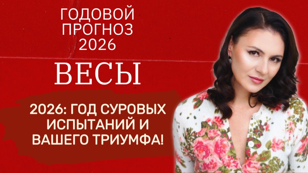 2026: ЖЕСТКИЙ ОТБОР! КАК ПРОЙТИ ИСПЫТАНИЯ САТУРНА И СТАТЬ ПОБЕДИТЕЛЕМ. Прогноз для ВЕСОВ на 2026 г. смотреть онлайн