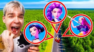 МОЙ ДРОН СНЯЛ KPOP DEMON HUNTERS ПРОТИВ SLIDE EATER В 3:00 НОЧИ!!!