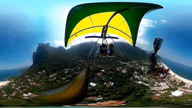 ORBTV Vôo Livre Rio de janeiro VR 360 Virtual Reality смотреть онлайн