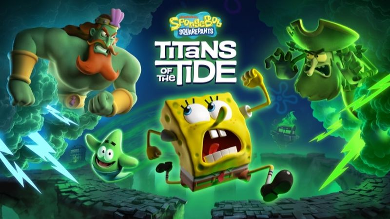 Платформинг и ледяные земли в новом трейлере SpongeBob SquarePants: Titans of the Tide смотреть онлайн