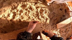 Мелкий помогает ! Загон готов ! ХУТОР В ЛЕСУ №887