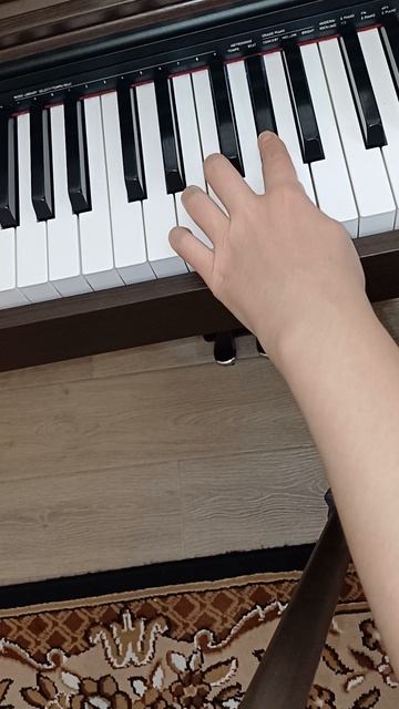 ля минор 3 вида, показ на клавиатуре смотреть онлайн