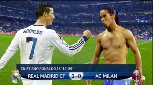 МАТЧ МЕЖДУ РОНАЛДУ И БРАЗИЛЬСКИМ ВОЛШЕБНИКОМ РОНАЛДИНЬО