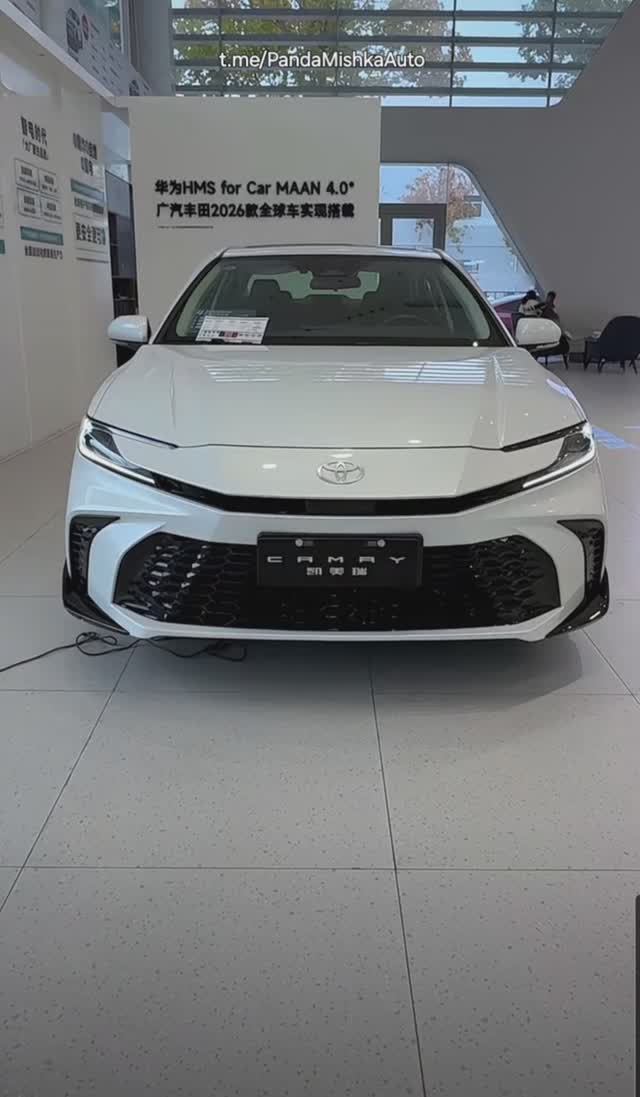 Toyota Camry 2026 🇨🇳 интерьер экстерьер функции