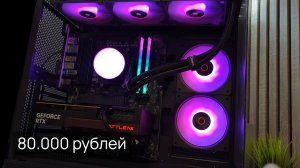 Собираем ПК за 80000 рублей | Обзор корпусу Formula V Line Crystal E1