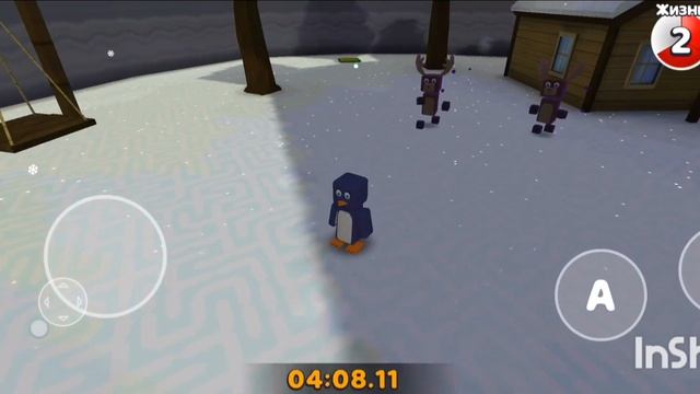 Прятки предметами в снежной долине в Super Bear Adventure
