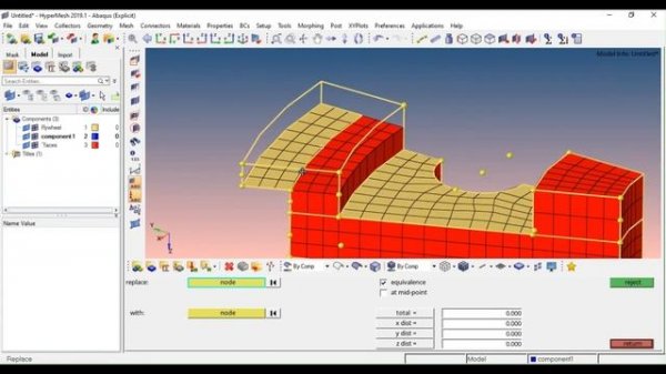 How to HEX Mesh in HyperMesh