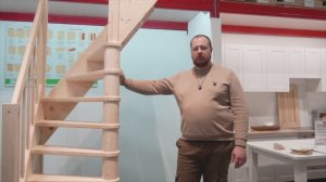 Видеоинструкция по сборке (монтажу) лестницы ЛС-91м (Базовая) Profi&Hobby