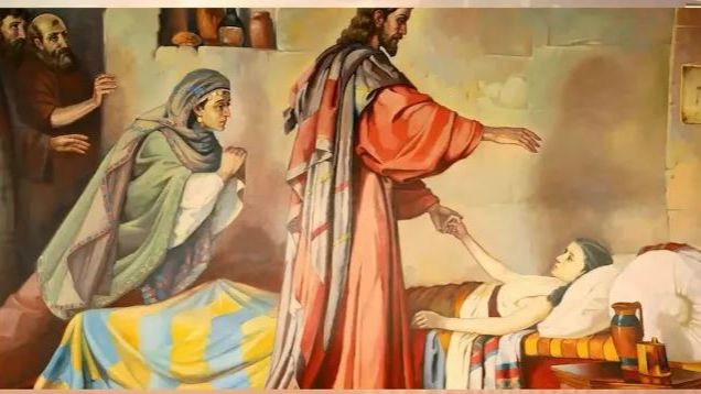 Исцеление кровоточивой и воскрешение дочери Иаира (Лк.9:18-26) смотреть онлайн