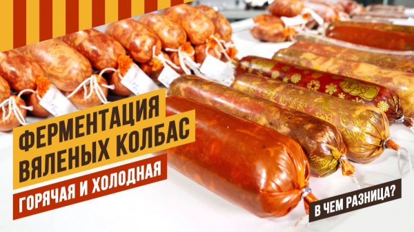 Делая сыровяленую колбасу важно понимать горячая или холодная ферментация у вас будет