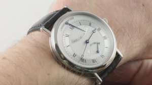 Часы Breguet Classique с ретроградным секундным запасом хода 5207 (5207BB/12/9V6)