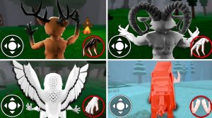 Сыграл за всех боссов в «99 ночей в лесу» Анимация Роблокс