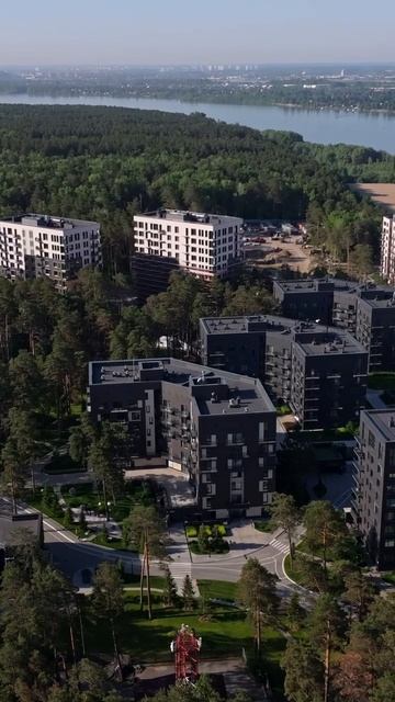 Эко квартал у реки в лесу, близко к центру города Новосибирск