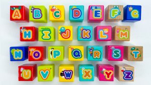 Учим Английский Алфавит С Кубиками И Игрушками 🧸🇬🇧 Повторяй За Мной!