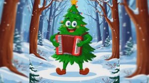 ЕЛОЧКА В ЛЕСУ РОДИЛАСЬ ЁЛОЧКА / Новогодняя / НОВАЯ ПЕСНЯ / A Christmas tree was born in the forest