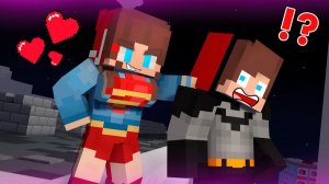 Джей Джей Супергерл любит нападать на Джей Джей Бэтмена!!  - Анимация для Майнкрафта