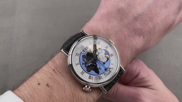 Обзор часов Breguet Classique "Hora Mundi" 5717PT/EU/9ZUм
