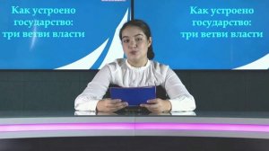 Как устроено государство: три ветви власти