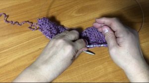 Четыре ряда красоты спицами