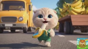 МУЛЬТФИЛЬМ ДЛЯ ДЕТЕЙ, Котенку стало плохо и врачи помогли