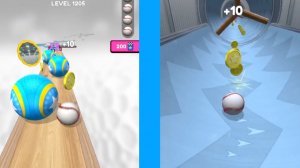 Going balls All Levels Gameplay IOS Android Going Balls level 1205 to 1208 Goal ball Speed run