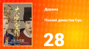Поэзия династии Сун 1 сезон 28 серия