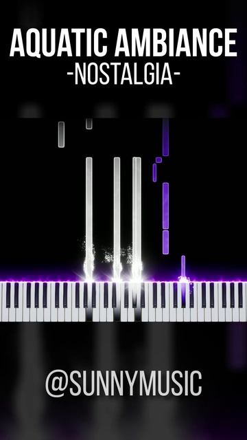 Aquatic Ambiance / Nostalgia (Scizzie) 【 Electric Piano / SHORTS 】 #Synthesia смотреть онлайн