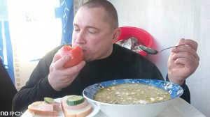 мукбанг/обжорыч/вкусняшки/еданакамеру/суп рассольник/