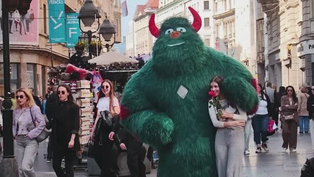 Сербия. Белград. Улица князя Михаила.