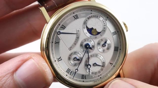 Обзор роскошных часов Breguet Classique с вечным календарем 5327BA/1E/9V6