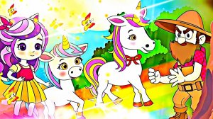 Единорожки (1 серия)🦄 Злой фермер похищает Малышку🦄Команда друзей🙂спасет радугу🌈