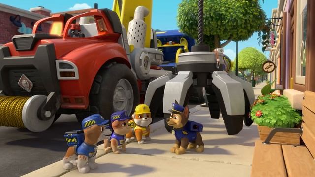 Крепыш и команда | Спасения на башне крана в Барк‑Ярде! 30 минут | Nick Jr. Cyrillic смотреть онлайн