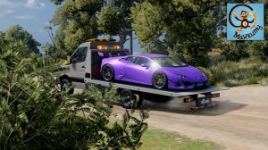 Мультик про машинки. Спортивная машина, Эвакуатор и Бездорожье. МанкиМульт