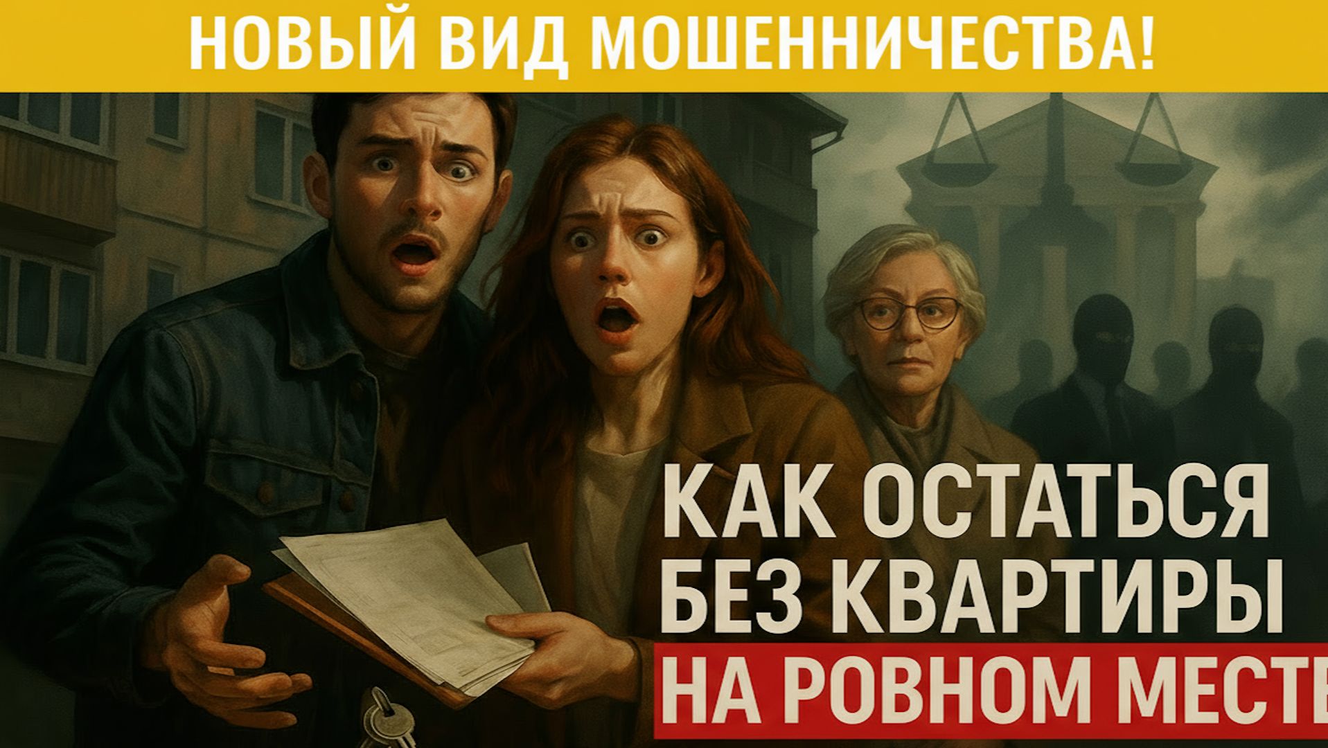 ⚠️ Новая афера 2025: как пенсионеры отбирают квартиры у добросовестных покупателей смотреть онлайн