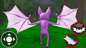 Стал летучей мышью в игре «99 ночей в лесу» в Roblox! Анимация Роблокс