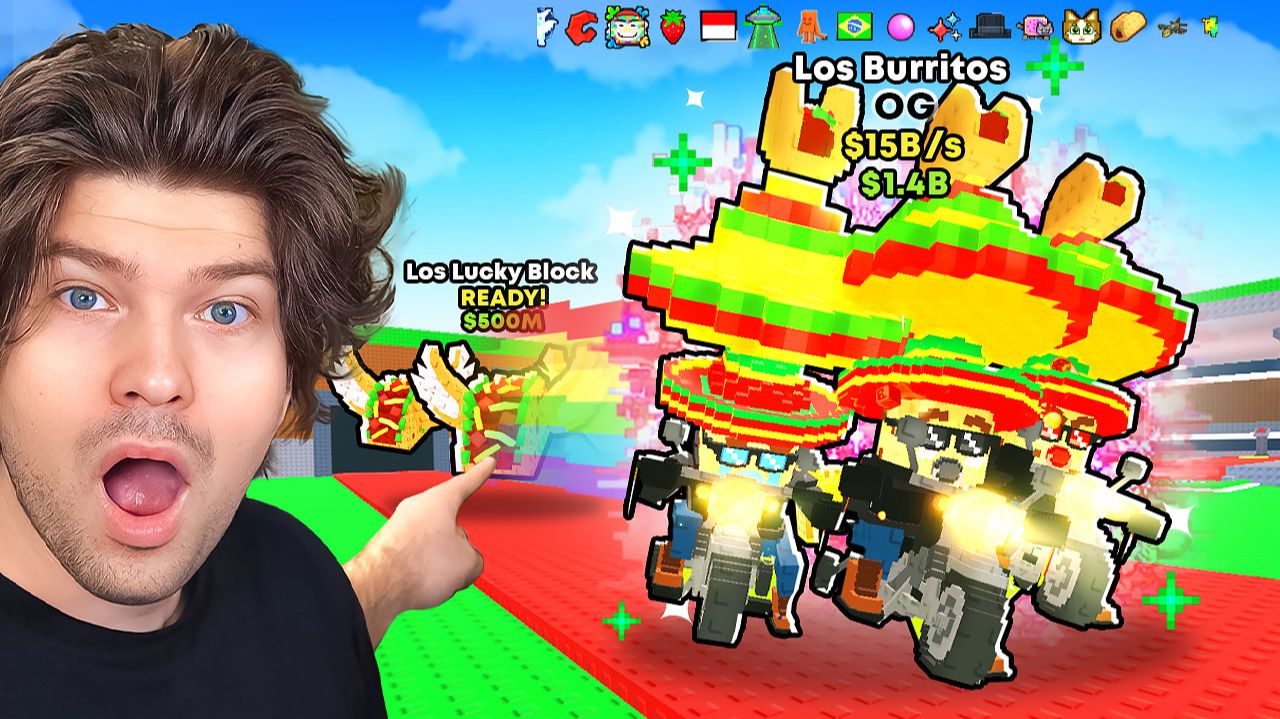 😱Я ПОЛУЧИЛ 0.1% ЛОС БУРРИТОС со всеми МУТАЦИЯМИ из Нового ЛОС ТАКО ЛАКИ БЛОКА в Steal a Brainrot! смотреть онлайн