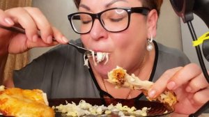 КАКОЙ У МЕНЯ ВКУСНЫЙ ПЕРЕКУС И БЕЗ ХЛЕБУШКА😉/ПЕРЕКУС КУРОЧКОЙ С АППЕТИТОМ/Мукбанг