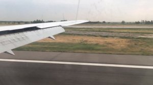Посадка в Алматы. Boeing 767 - 300 ER