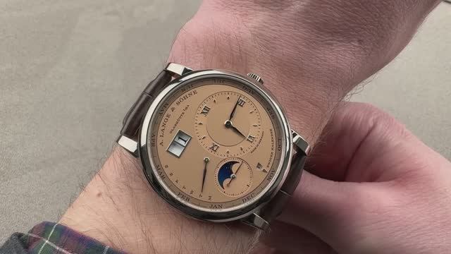 Лимитированная серия A. Lange & Sohne Lange 1 Perpetual Calendar (345.056)