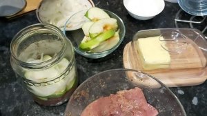 КУРИНАЯ ПЕЧЕНЬ С ЯБЛОКОМ В БАНКЕ!