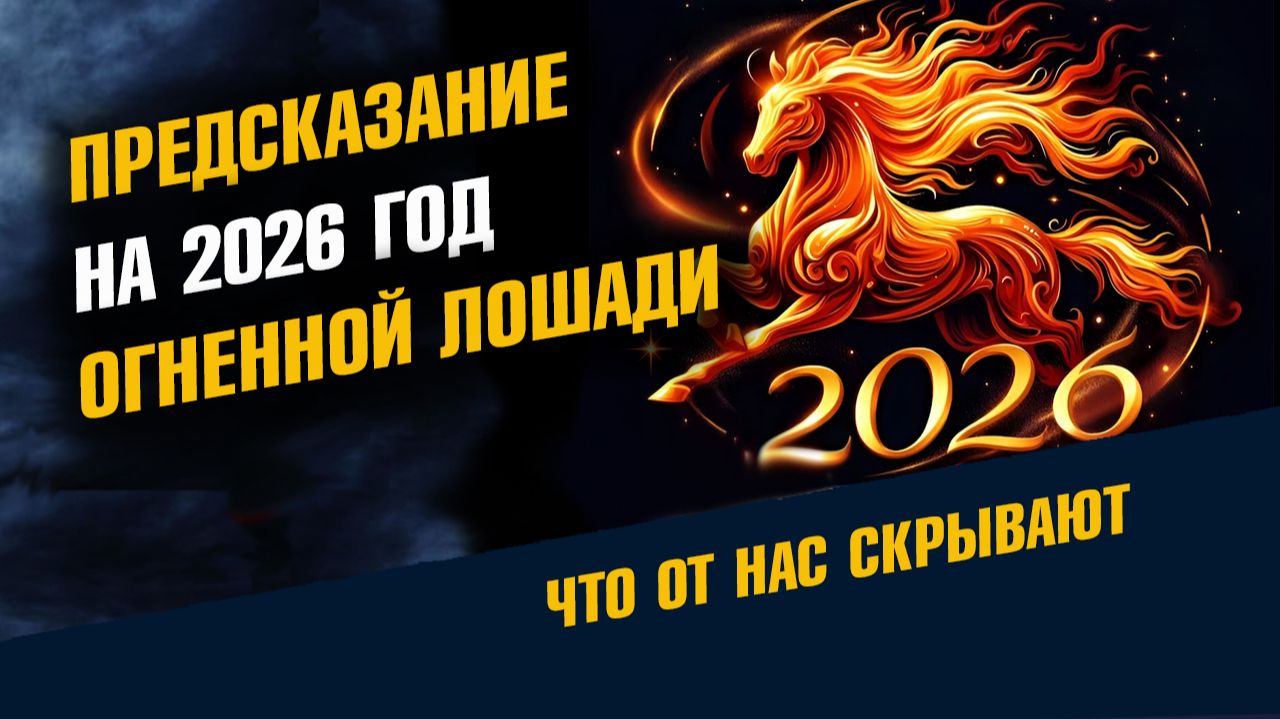 Предсказание на 2026 Год Огненной Лошади смотреть онлайн