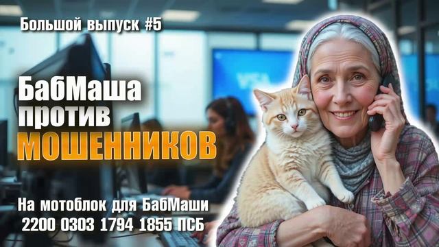 БабМаша АнтиСкам
Большой выпуск #5 смотреть онлайн