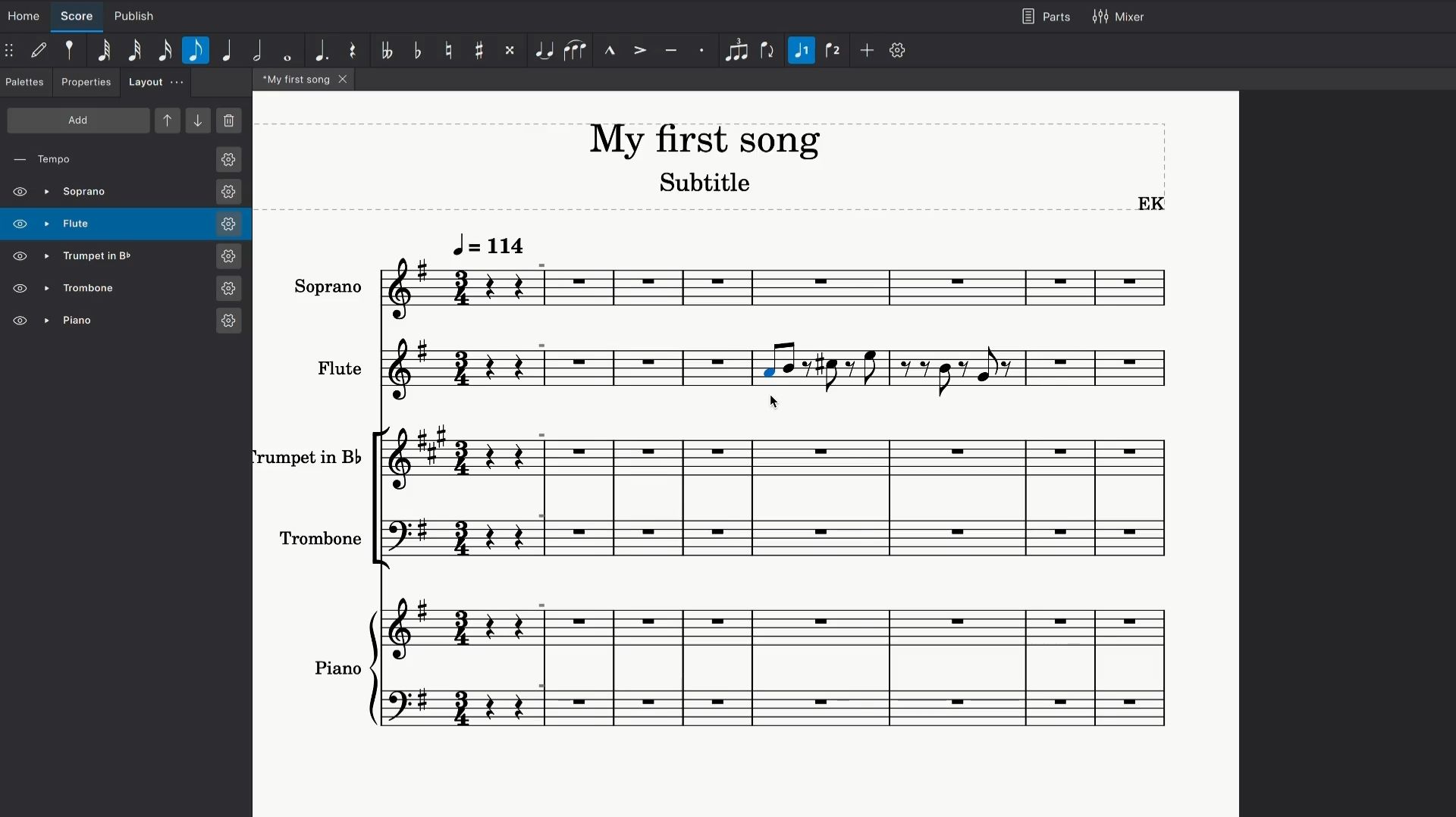 03. Entering Notes And Rests Part 1