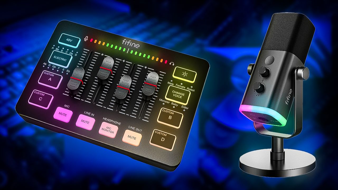 БЮДЖЕТНЫЙ МИК С ТОП ЗВУКОМ. Обзор Fifine AM9 и Микшера SC3 смотреть онлайн