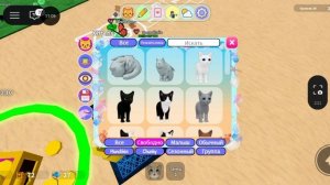 все секретные котята в ИГРА С КОТЯТАМИ РОБЛОКС ОБНОВА))))